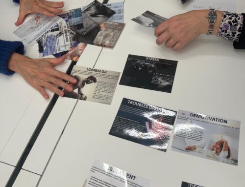 « La fresque de L’ENTREPRISE EN CORPS® » dans le cadre de l’ ANDRH Paris Maillot